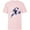 Soft Pink, variant on Marvel Studios The Marvels Ms. Marvel Kamala Khan and Symbol - Short Sleeve T-Shirt for Kids - Customized-White
