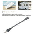 thumbnail image 4 of Cable de Extensión Femenina de DC A Tipo C, Cable de Extensión de DC A USB C Cobre de Caucho Cobre Ligero Eficiente para Interiores, 4 of 7