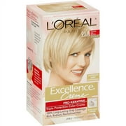 L'Oreal Paris Excellence Creme Permanent Triple Protection Hair Color, 9.5 A Lightest Ash Blonde, 1 kit