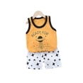 thumbnail image 2 of Ropa de verano para niños, ropa para niños, conjunto de ropa para bebés, conjunto de ropa para niñas pequeñas, camisetas de algodón con dibujos animados y pantalones cortos para 1, 2, 3 y 4 años Tan Jianjun unisex, 2 of 2