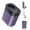 Purple, variant on CoreLiving Portable Waist Fan and Personal Clip on Fan, 3 Speeds Strong Airflow Rechargeable Battery Powered Hands Free Wearable Body Fan for Outdoor Work, Grey