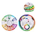 thumbnail image 1 of Color Wheel, Portable Color Mixing Guide Wheel Clear Print  for Makeup, 1 of 7