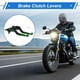 thumbnail image 2 of Palancas de freno y embrague cortas y largas para Yamaha YZF R1 99-01, palanca de freno ajustable en 6 posiciones, aleación de aluminio, mango negro con extremo verde, 2 of 6