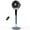 Gray, variant on EDX Bedroom Pedestal Fan, Quiet 20dB DC Air Circulator, 15 Speeds 5 Modes, 120° Oscillation, 12H Timer, 1050CFM Airflow, 37-45" Adjustable Height, LED Light, Standing Fan with Remote, White