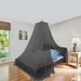 thumbnail image 6 of Just Relax Black Net Bed Canopy, 6 of 6