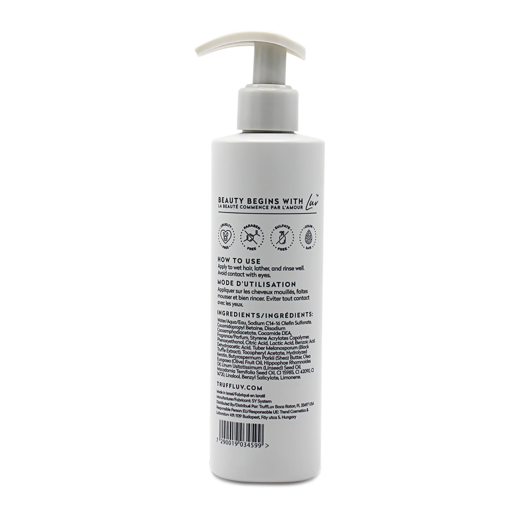 TruffLuv Truffle Shampoo, Shampoo for Men and Women, 8.4 oz