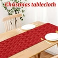 thumbnail image 3 of Christmas Table Runner 13x36.6 Inch, Xmas Trees Winter Holiday Decorative Farmhouse Table Decorations for Kitchen Dinning, Indoor Outdoor Dinner Party Decor (Beige), 3 of 5
