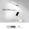 thumbnail image 3 of Labymos Nouvelle Lampe de Lecture à Double Tête Protection des Yeux Économie d'Énergie Charge USB Lit Pliant, 3 of 8