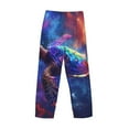 thumbnail image 3 of Lsque Starry Sky Turtle Print Men's Pajama Pants, Lounge Pant - Comfortable Home Wear,Elastic Waistband, Stylish Design-X-Large, 3 of 9
