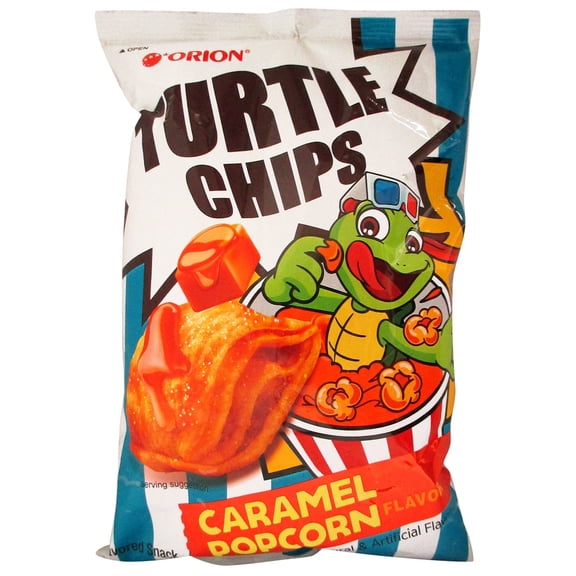 Orion Turtle Chips, Caramel Popcorn Flavor, 5.65oz Bag