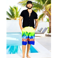 thumbnail image 2 of Short Playa y Alberca Hombre Estampado Traje Baño con Forro, 2 of 5