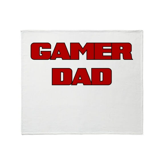 CafePress - GAMER DAD Throw Blanket - Soft Fleece Throw Blanket, 50"x60" for All Ages