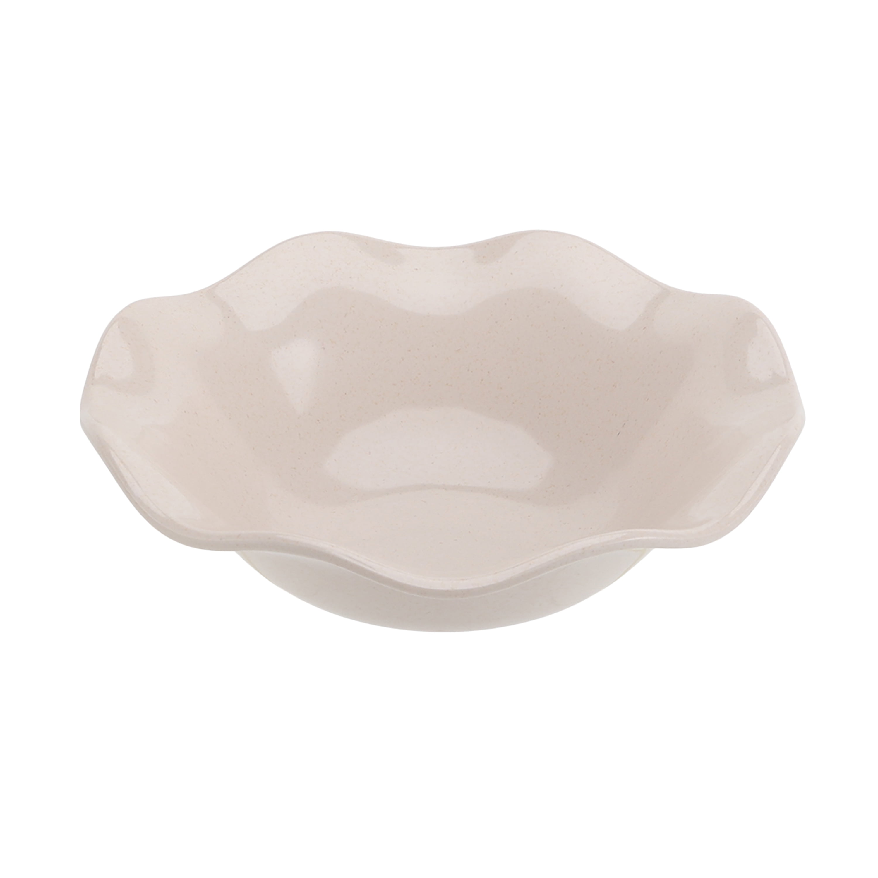 Just Feed Me by Jessie James Decker 12-Piece Bamboo-Melamine Scalloped Dinnerware Set