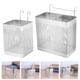 thumbnail image 4 of 2 PCS Organizador de cubiertos de acero inoxidable Palillos para colgar Soporte de vajilla Rack de drenaje, 4 of 6