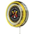 thumbnail image 2 of Virginia Military Institute 15" Double Neon Wall Clock, 2 of 5