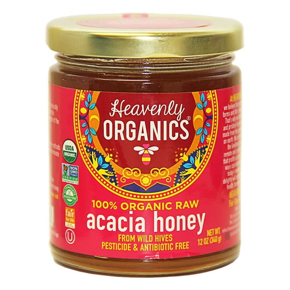 Heavenly Organics Honey Og1 Acacia Raw 22 OZ