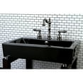 thumbnail image 4 of Kingston Brass NB1970AL Water Onyx  widespread lavatory faucet with lever han..., 4 of 4