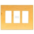 thumbnail image 2 of Switch Plate - Traditional - 3 Rocker - Knotty Pine, 2 of 2