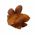 thumbnail image 2 of Eoperou Women Hair Claw 3D Flower Shape Grip Clip Anti-slip Teeth Back Head Hair Clip Frosted Texture Large Shark Hair Claw Hair Accessories, 2 of 8
