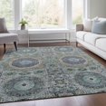 thumbnail image 5 of Dalyn Rugs Machine Washable Indoor/Outdoor Chantille Green 8' x 10' Rug, 5 of 9