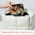 thumbnail image 6 of Squirrel Portable Velvet Organizer Box with Removable Compartment - Earring Holder, Necklace Holder, and Travel Organizer - Gift, 6 of 7