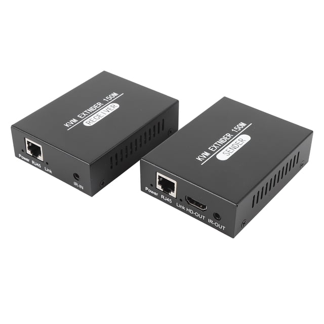 HD Multimedia Interface Extender, 1080P HD Multimedia Interface Extender for DTS PC HDCP, 1080P Full HD Multimedia Interface to Ethernet Adapter for DTS PC HDCP