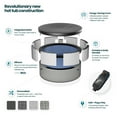 thumbnail image 4 of Wave TAHOE, Hot Tub & Spa, Rigid Eco Foam Walls, All-in-One Integrated, 6 Person, Portable, Skin Changeable, Energy Efficient, Quiter, Round – FLINT RATTAN, 4 of 9
