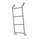 thumbnail image 5 of Toallero de 4 niveles para colocar sobre la puerta, resistente, organizador moderno para toallas detrás de la puerta Negro, 5 of 9