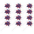 thumbnail image 3 of KAKOWELY 12 molinillos de viento para jardín, conmemorativos del Día de los Patriotas, para exteriores, para decorar el Día de los Caídos., 3 of 4