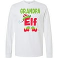 thumbnail image 3 of Inktastic Christmas Grandpa Elf Long Sleeve T-Shirt, 3 of 5