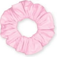 thumbnail image 2 of Scrunchies Cotton Knit Standard Size 3-Pack Ponytail Holder Made in USA Scrunchie King Pink Light, 2 of 5