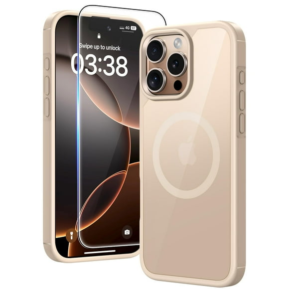Funda TAURI 3 en 1 para iPhone 16 Pro Max con 2 protectores de pantalla