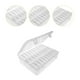 thumbnail image 4 of Caja organizadora transparente Yuyangstore 30 rejillas impermeable, 4 of 8