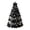 G, variant on Halloween Quilted Fabric Tree Kit New 3D Patchwork Kit DIY Christmas Tree Quilt Kit Holiday Patchwork Sewing Craft Kit Desktop Decoration for Holiday(E)
