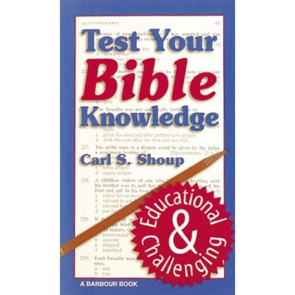 Pre-Owned Test Your Bible Knowledge (Paperback) 1557485410 9781557485410