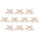 thumbnail image 1 of Uxcell 10 Pcs Mini Moños de Cinta, Broche de Moño de Cinta de Satén con Encanto de Perla, Decoración de Moño Pequeño para Bricolaje, Costura, Álbum de Recortes, Clip para el Cabello, Boda, Naranja, 1 of 7