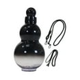 thumbnail image 2 of Botella de agua deportiva Gourd de 900 ml, adorable, con correa de transporte. Negro, 2 of 9