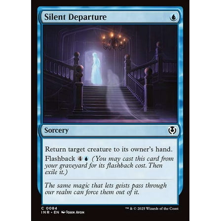 MtG Innistrad Remastered Common Silent Departure #84