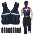 thumbnail image 1 of Chaleco lastrado ajustable Sportneer de 2 a 18 lb para entrenamiento, 1 of 9