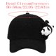 thumbnail image 2 of Sombreros de moda para mujer y hombre, transpirables, para playa, béisbol, hip hop, para el sol, 2 of 2