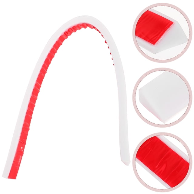 BESTYASH High Shower Threshold Water Dam Shower Water Splash Guard Silicone 1Pack