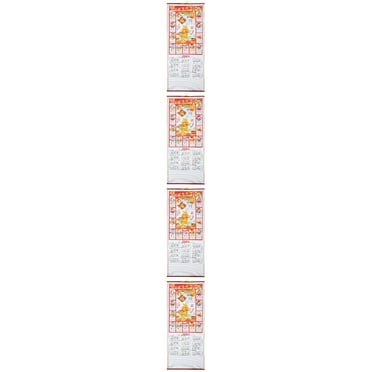 4 Count Imitation Rattan Scroll Calendar Kitchen Sisorrs Bedroom Supahbadd Office