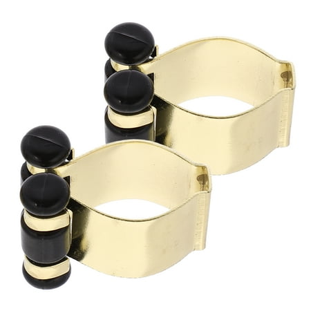Fishing Rod Clip 2 Pcs Holders for Wall Pool Cue Rack Pod Bracket Other Boxes Fixture Storage Metal