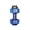 Blue, variant on Lifetechs Dumbbell Sports Water Bottle Clear Portable Arm Strength Training Workout Water Drinking Cup Home Gym Fitness Equipment