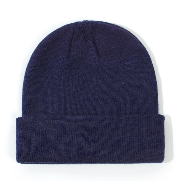 Gorro infantil de lana de punto para otoño e invierno, gorro tipo jersey para bebé, para niños y niñas
