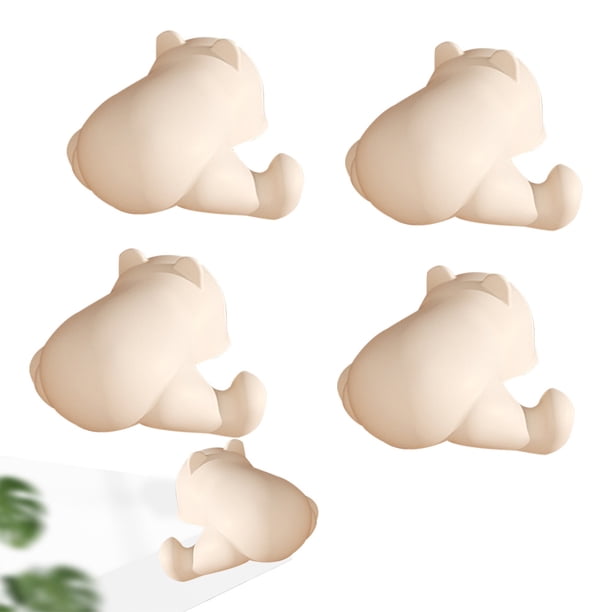 Protector de esquina de mesa de seguridad con dibujos animados para niños, 4 piezas, pegatina para envolver el borde de la mesa con ventana