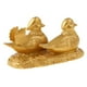 thumbnail image 5 of Figura decorativa dorada de patos mandarines Feng Shui para el amor y el romance Oro, 5 of 9