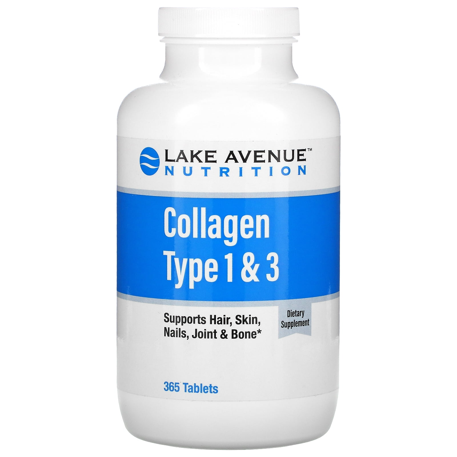 Lake Avenue Nutrition Hydrolyzed Collagen Type 1 3 1 000 Mg 365 Tablets Walmart Com Lake Avenue Nutrition Hydrolyzed Collagen Type 1 3 1 000 Mg 365 Tablets Walmart Com