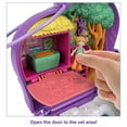 thumbnail image 4 of Polly Pocket Elephant Adventure Compact Playset with 2 Micro Dolls & Accessories, Travel Toys, 4 of 8