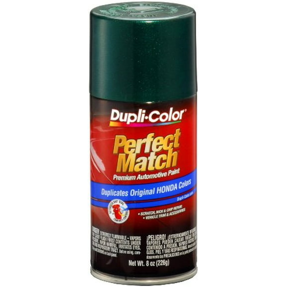 Dupli-Color Perfect Match Spray Paint Honda Clover Green Pearl G95P 8 oz